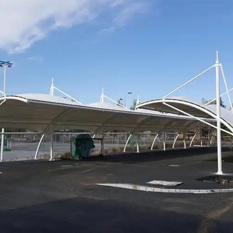 德宏膜结构电动车棚