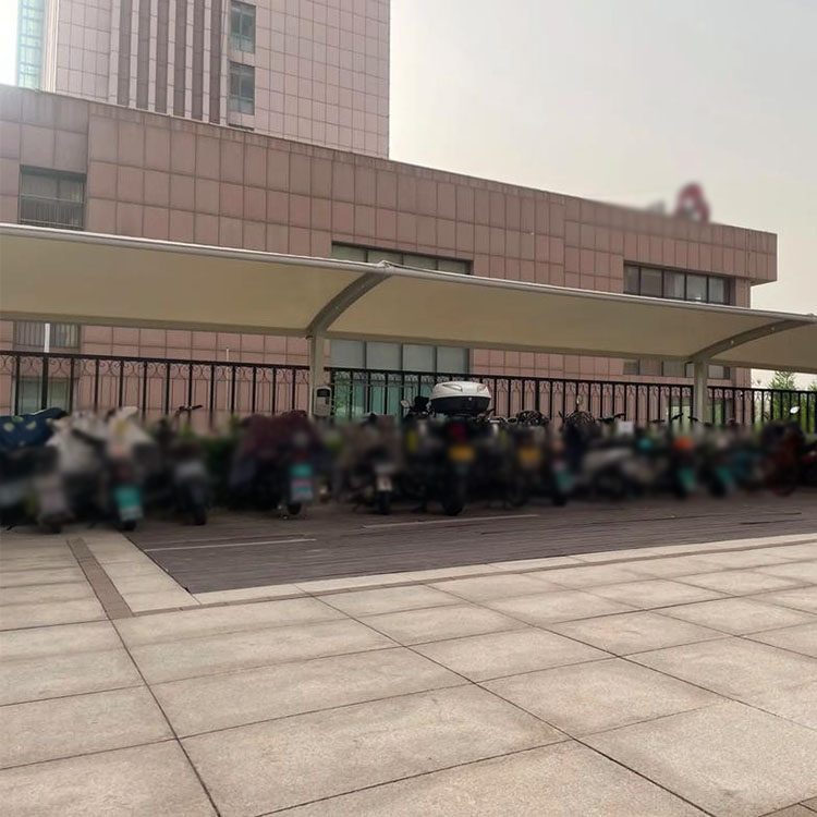 德宏膜结构电动车棚