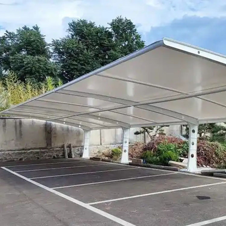 德宏膜结构汽车棚